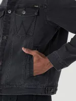 Men's Wrangler® Classic Denim Trucker Jacket Black