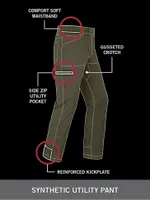 Wrangler ATG™ Men's Cliff Side Utility Pant Morel