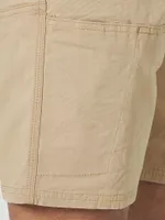 Wrangler ATG™ Men's Side Pocket Utility Short Travertine