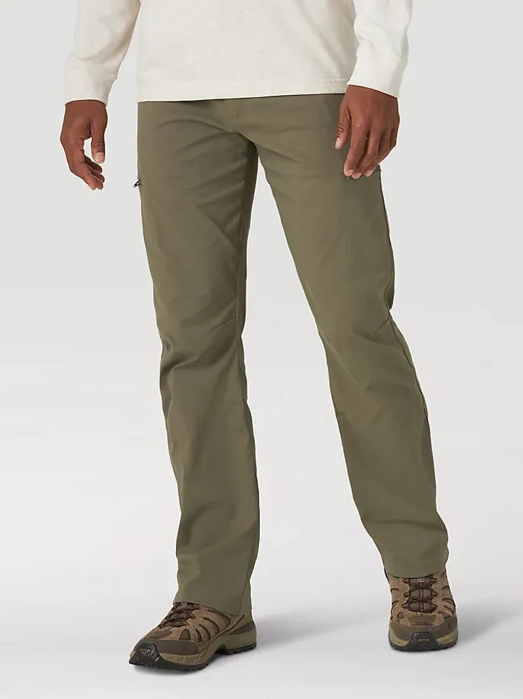 Wrangler FLARE - Trousers - dark matcha/green 