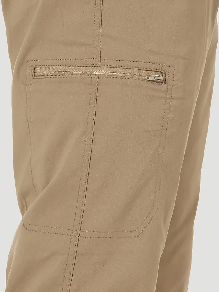 Men's Wrangler® Flex Waist Outdoor Cargo Pant Fallen Rock