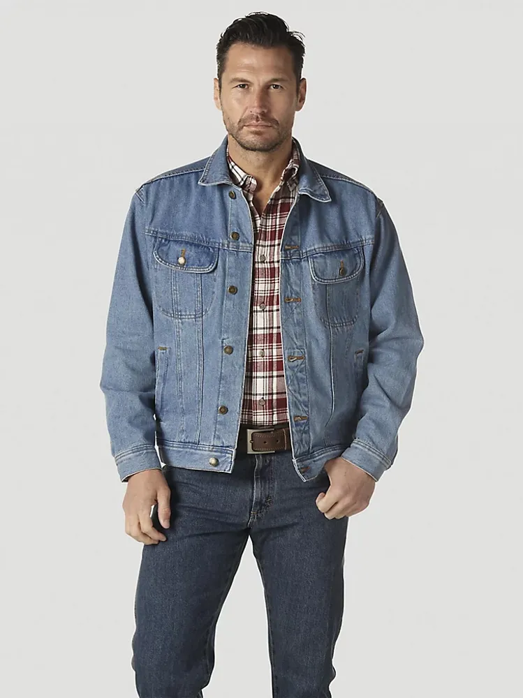 Wrangler Rugged Wear® Denim Jacket Vintage Indigo