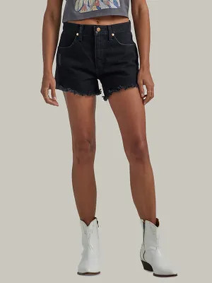 Women's Reworked Short Shadow Black