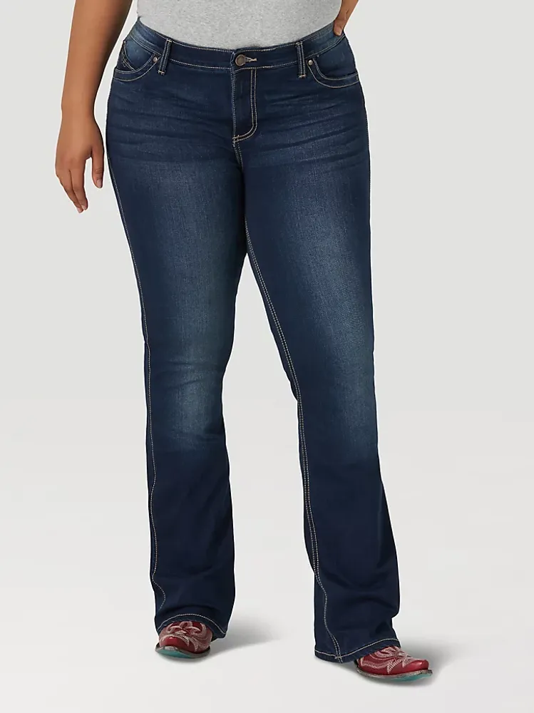 Women's Wrangler® Ultimate Riding Jean Q-Baby (Plus) NR Wash