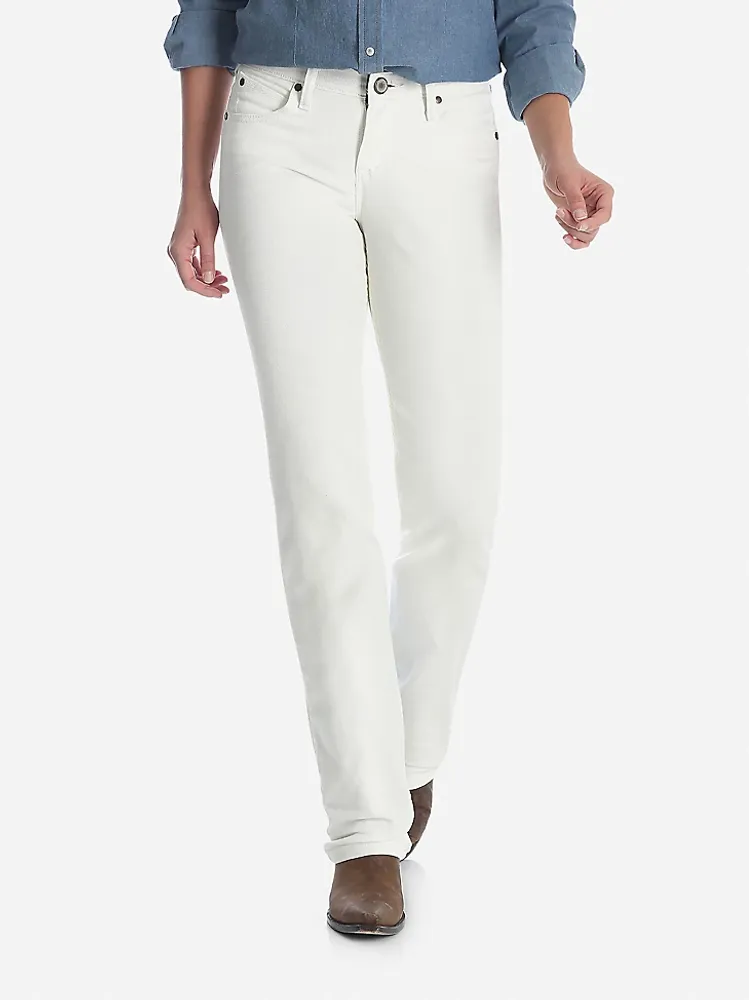 Women's Wrangler® Ultimate Riding Jean Q-Baby White