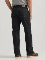 Wrangler Authentics Men's Relaxed Fit Comfort Flex Jean Dark Denim