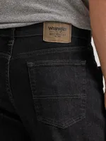 Wrangler Authentics Men's Relaxed Fit Comfort Flex Jean Dark Denim