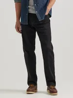 Wrangler Authentics Men's Relaxed Fit Comfort Flex Jean Dark Denim