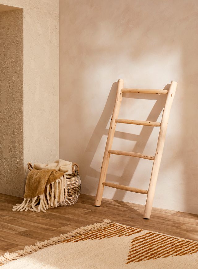 Boho Lab - Rustic wooden ladder