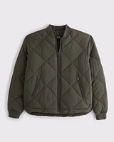 YPB Quilted Bomber Jacket