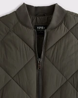 YPB Quilted Bomber Jacket