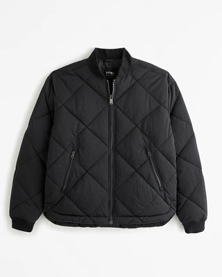 YPB Quilted Bomber Jacket