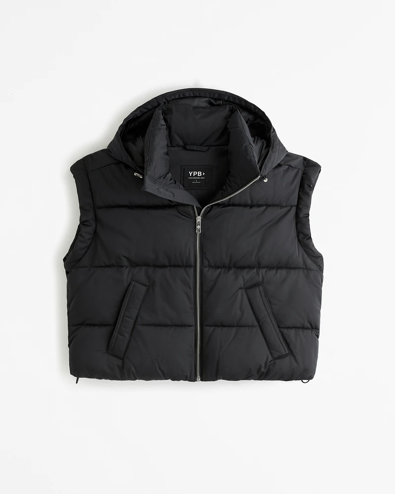 YPB Satin Puffer Vest