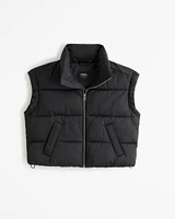 YPB Satin Puffer Vest