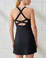 YPB sculptLUX Cross-Back Mini Dress