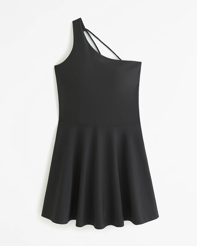 one shoulder mini dress abercrombie Abercrombie One Shoulder Traveler Mini Dress