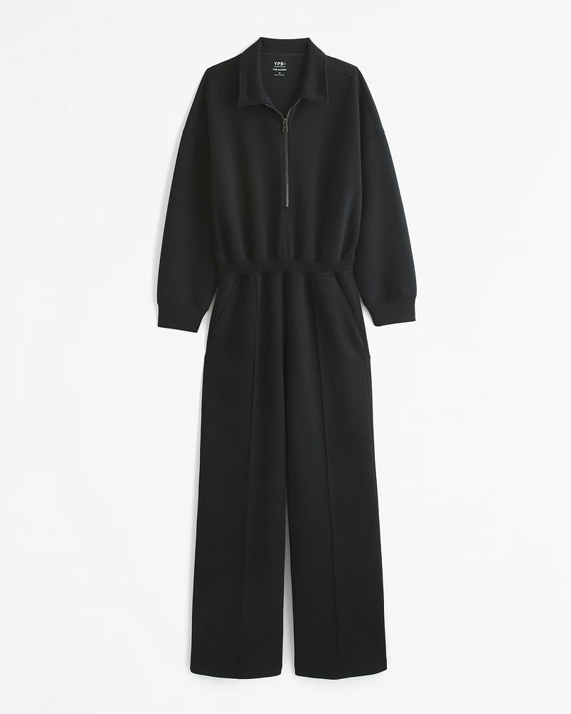 YPB neoKNIT Long-Sleeve Half-Zip Jumpsuit