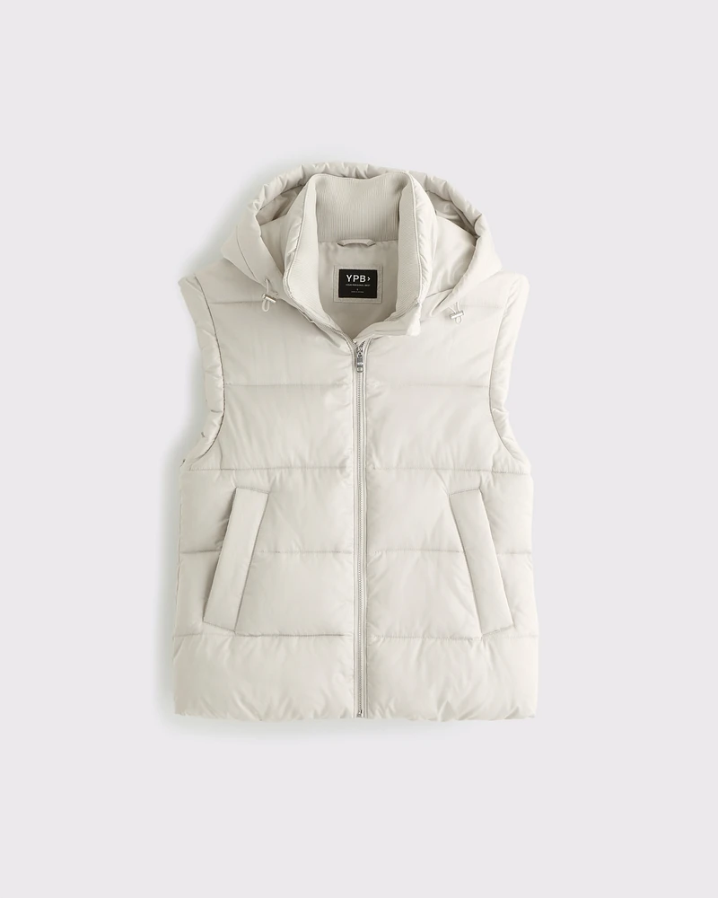 YPB Satin Puffer Vest