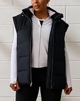 YPB Satin Puffer Vest