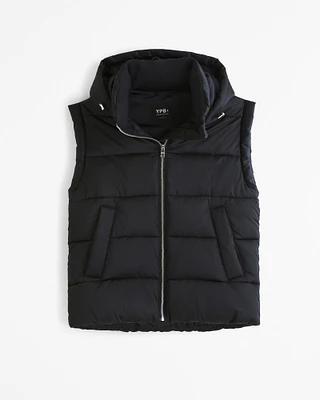 YPB Satin Puffer Vest