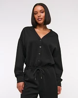 YPB neoKNIT Long-Sleeve Henley Jumpsuit