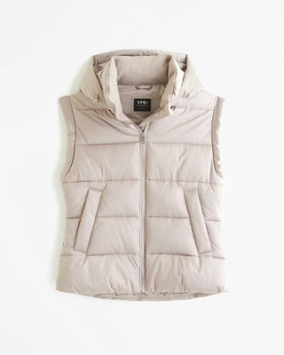 YPB Satin Puffer Vest