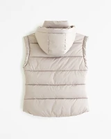 YPB Satin Puffer Vest