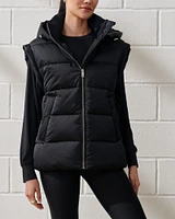 YPB Satin Puffer Vest