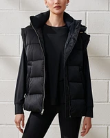 YPB Satin Puffer Vest