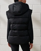 YPB Satin Puffer Vest