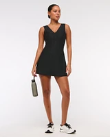 YPB sculptLUX V-Neck Mini Dress