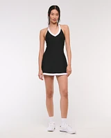 YPB sculptLUX Halter Mini Dress