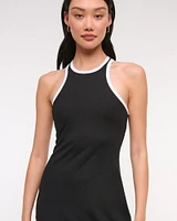 YPB Active Rib High-Neck Mini Dress