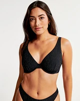 Curve Love High Apex Underwire Bikini Top