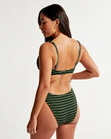 Curve Love Mid-Rise High-Leg Moderate Bottom