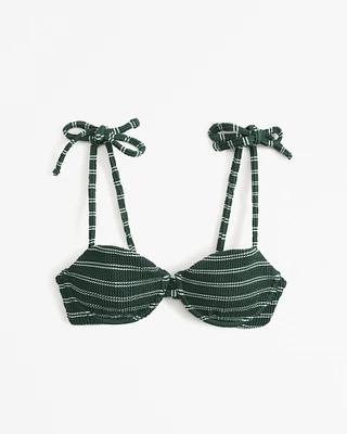 Tie-Strap Underwire Bikini Top