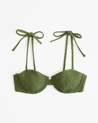 Tie-Strap Underwire Bikini Top