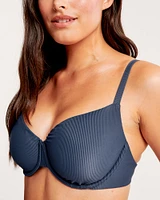 Curve Love 90s Clean Underwire Bikini Top