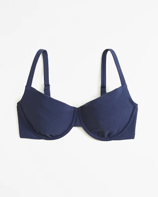 Curve Love 90s Clean Underwire Bikini Top