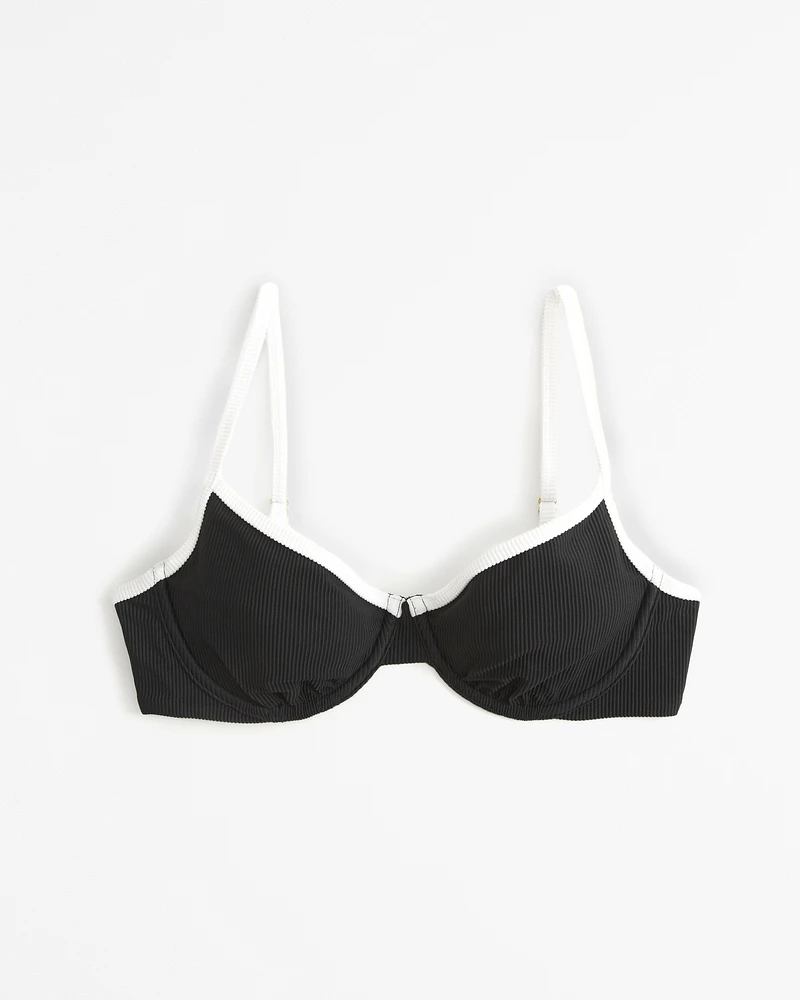 90s Clean Underwire Bikini Top