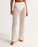 Crochet-Style Coverup Pant