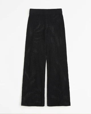 Crochet-Style Coverup Pant