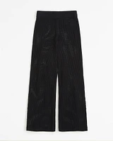 Crochet-Style Coverup Pant