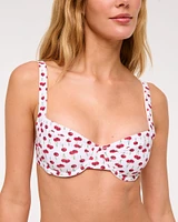 Wide Strap Underwire Bikini Top