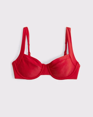 Wide Strap Underwire Bikini Top