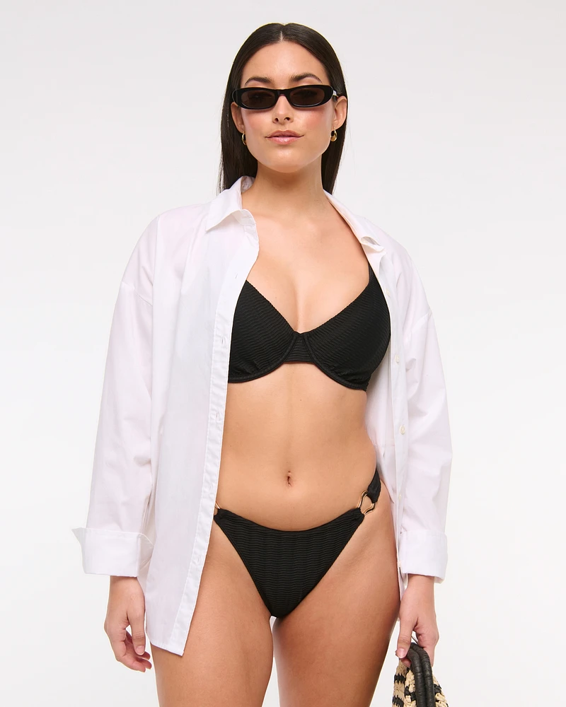Curve Love High Apex Underwire Bikini Top