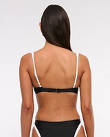 Wide Strap Underwire Bikini Top