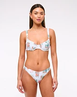 Wide Strap Underwire Bikini Top