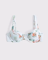 Wide Strap Underwire Bikini Top