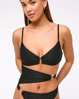 Hardware Cutout One-Piece Swimsuit
